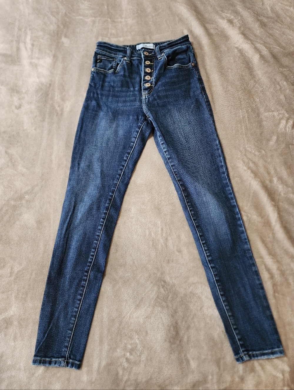 KanCan Skinny Jeans | High Rise Button Fly Stretch Denim | 5/26